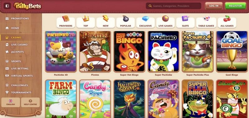 BillyBets Gambling establishment